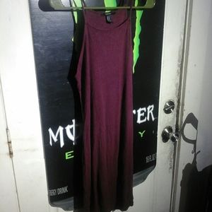 Ribbed Spagetti strap dress